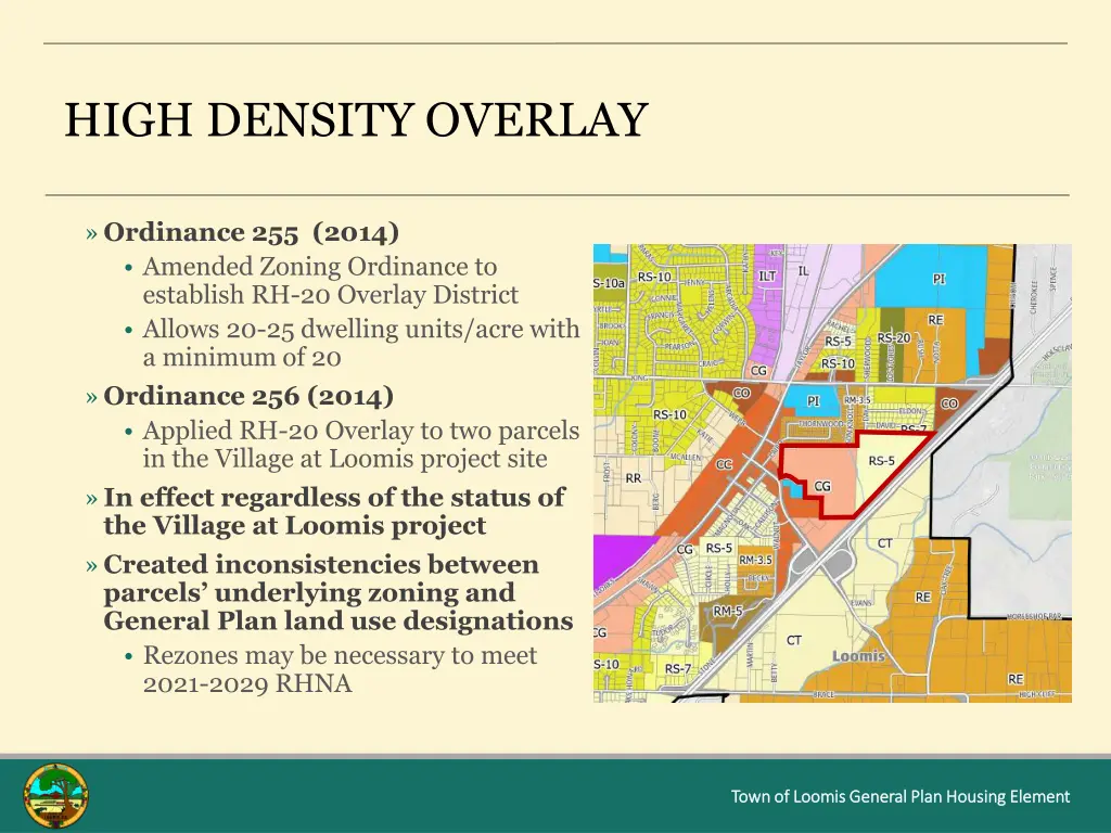 high density overlay