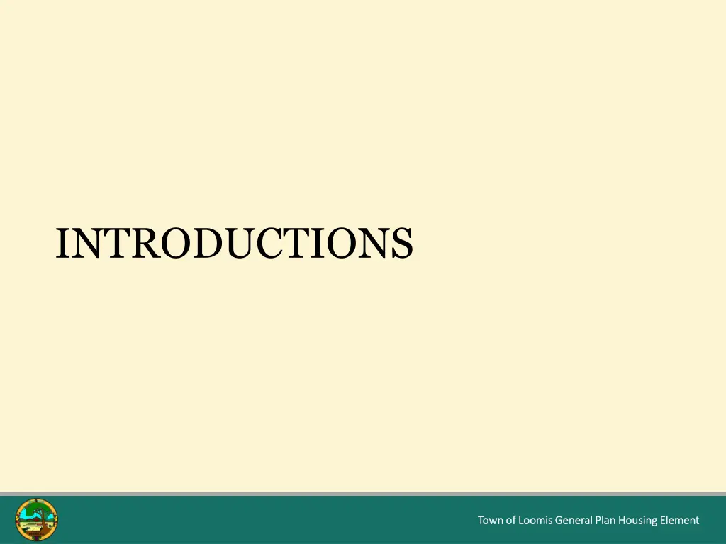 introductions