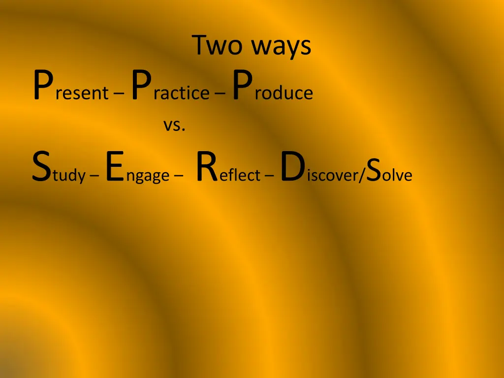 two ways