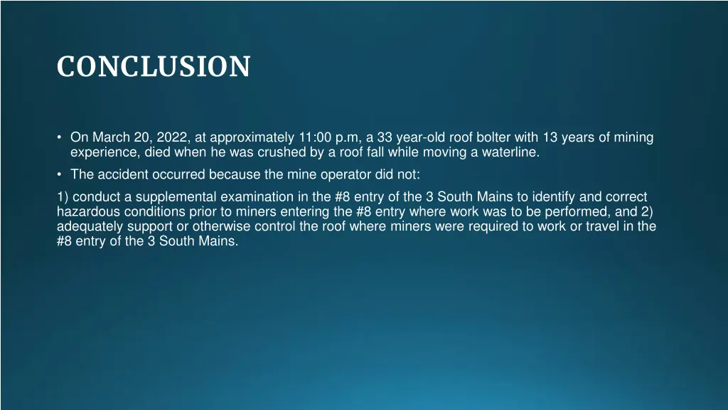 conclusion 4