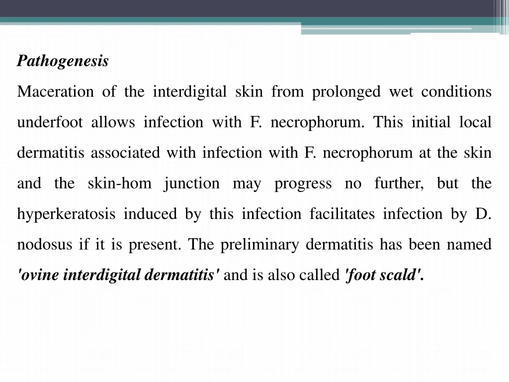 pathogenesis