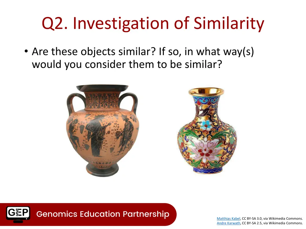 q2 investigation of similarity