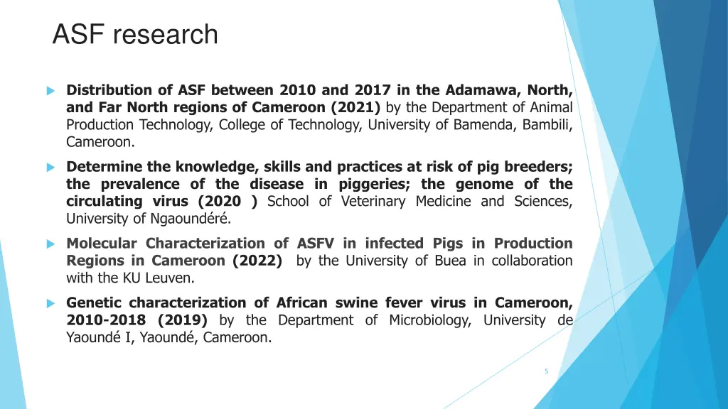 asf research