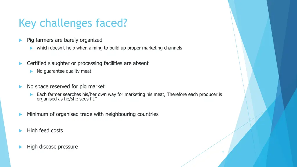 key challenges faced