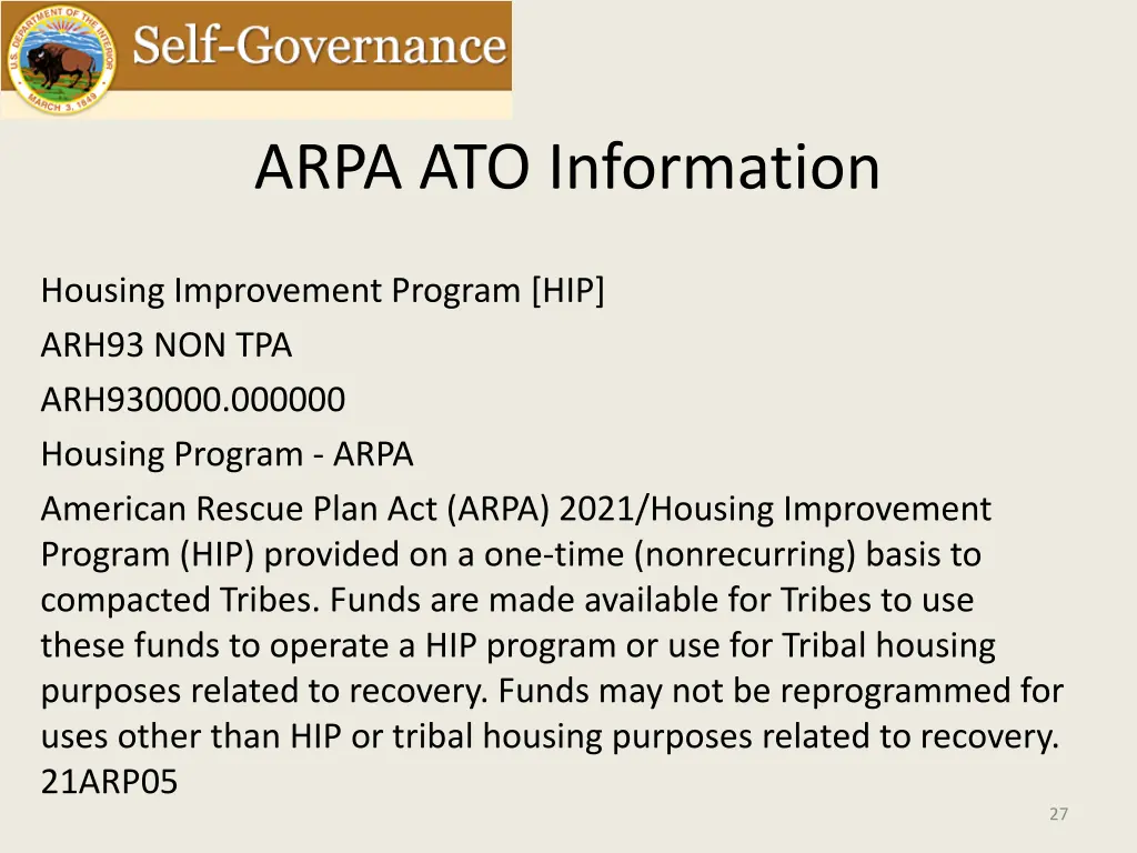 arpa ato information 3