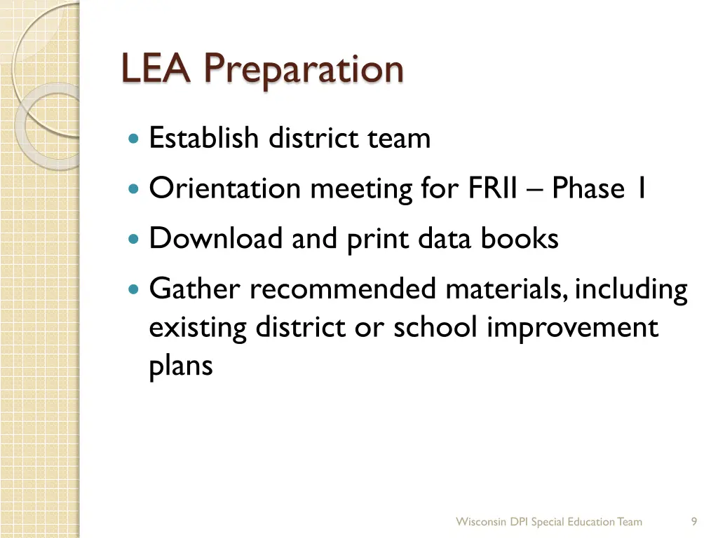 lea preparation