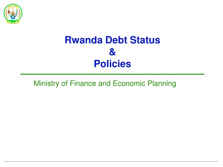 rwanda debt status policies