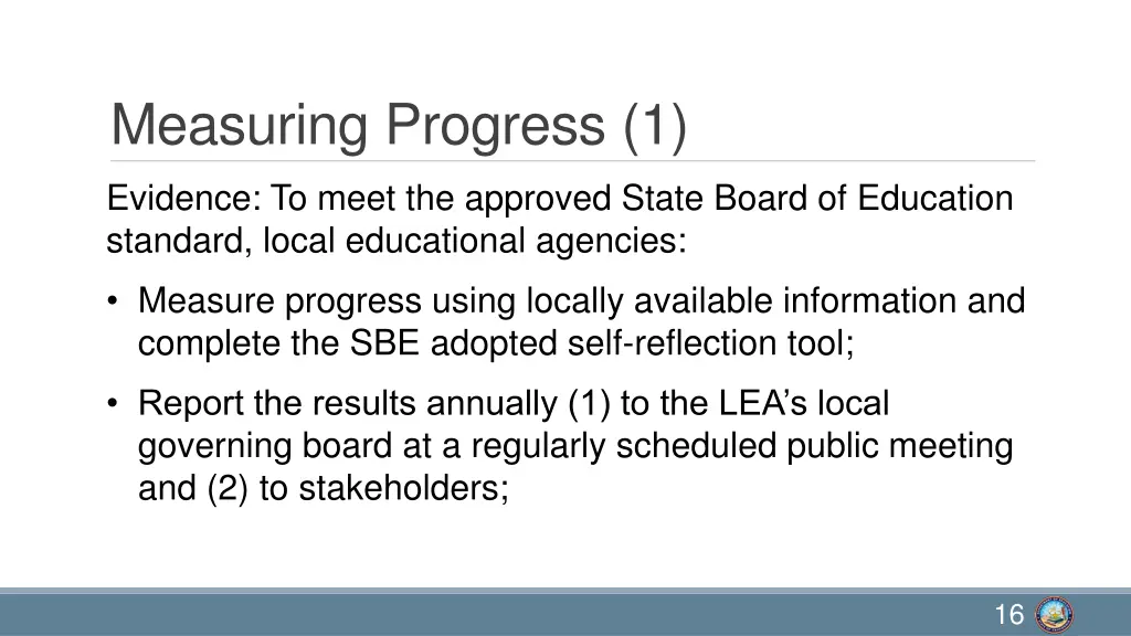 measuring progress 1