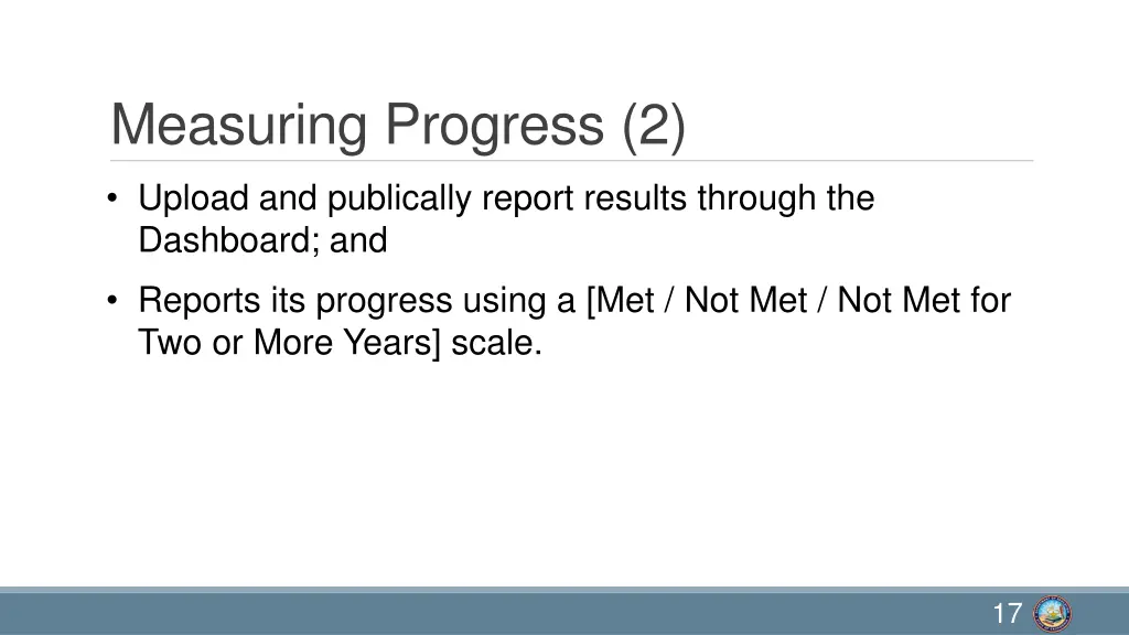 measuring progress 2