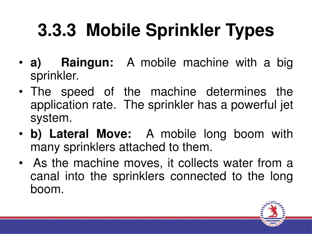 3 3 3 mobile sprinkler types