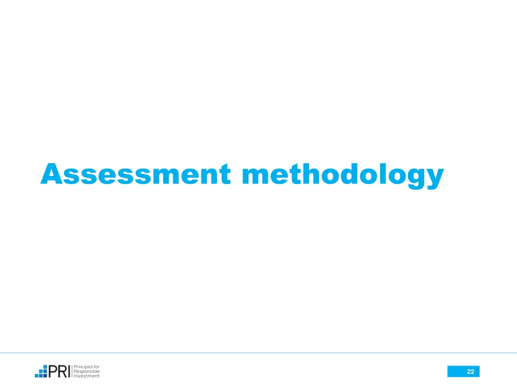 assessment methodology