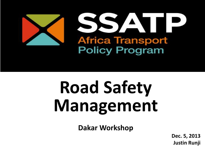 road safety management