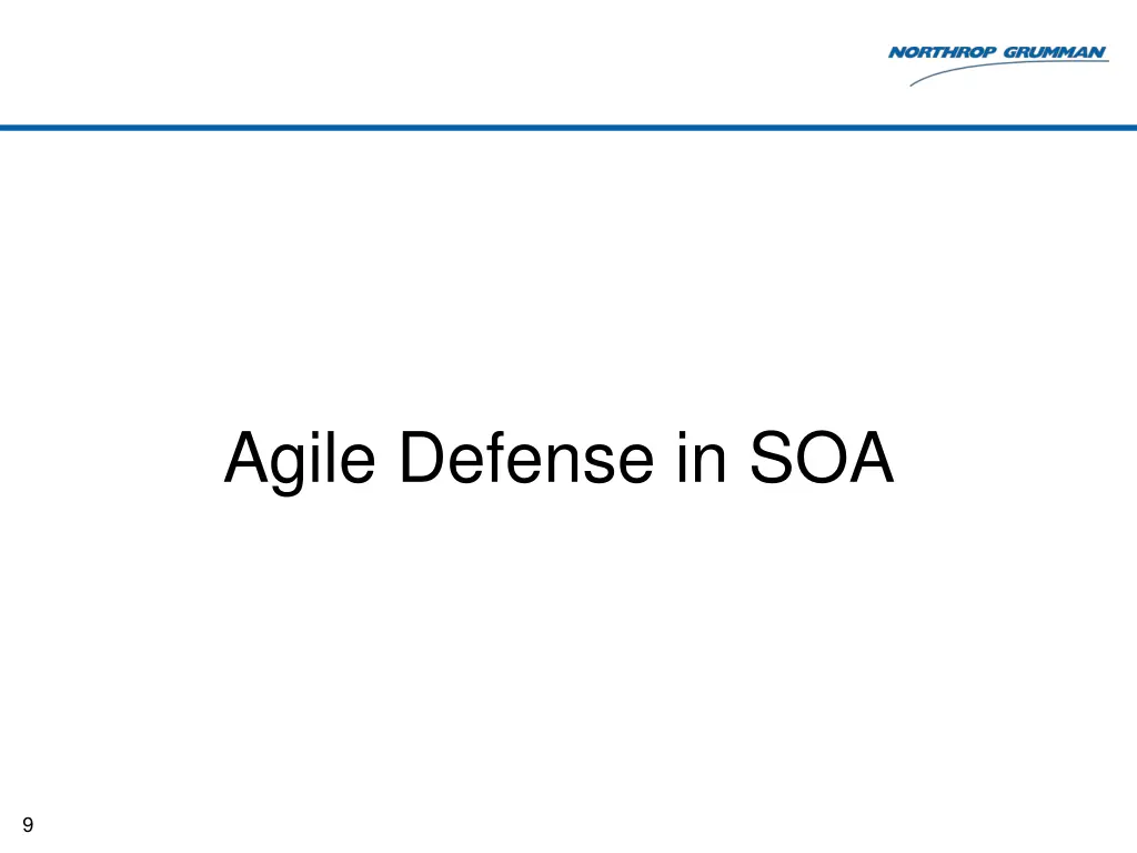 agile defense in soa