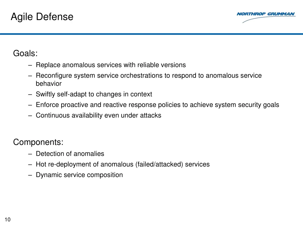 agile defense