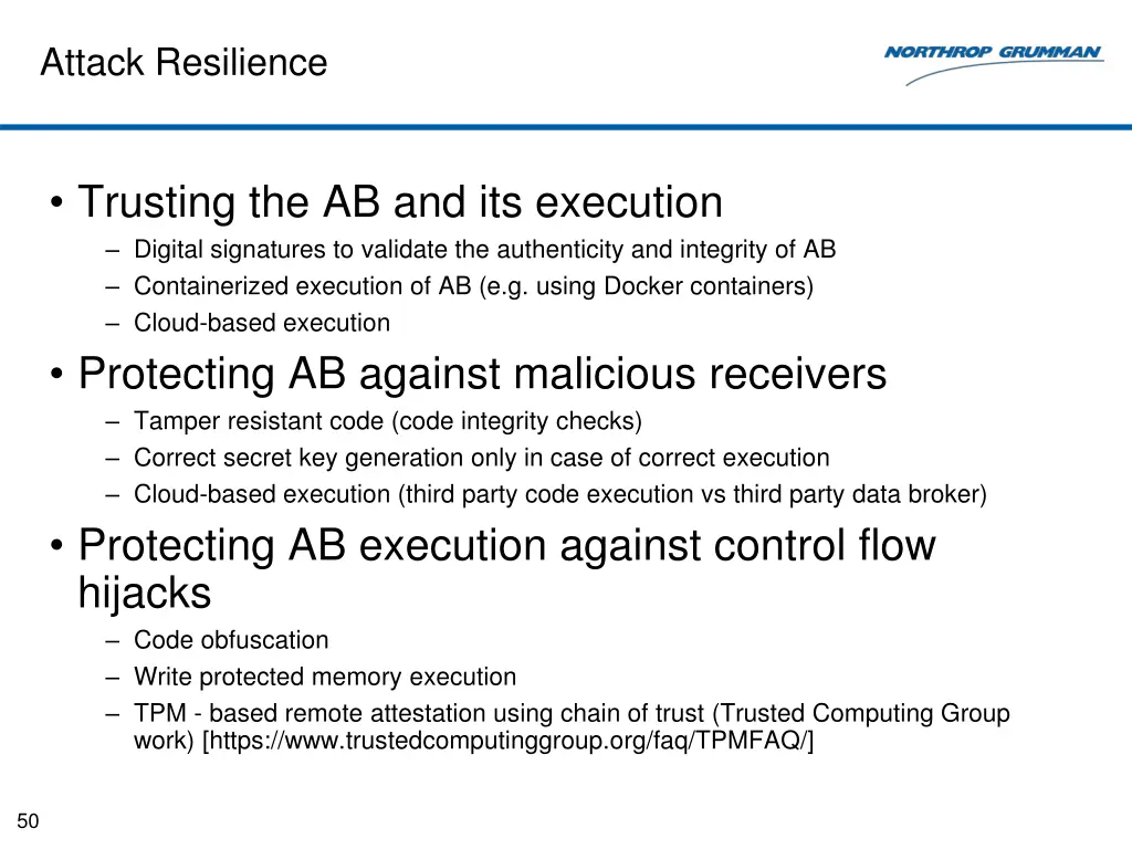 attack resilience