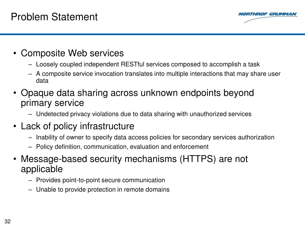 problem statement