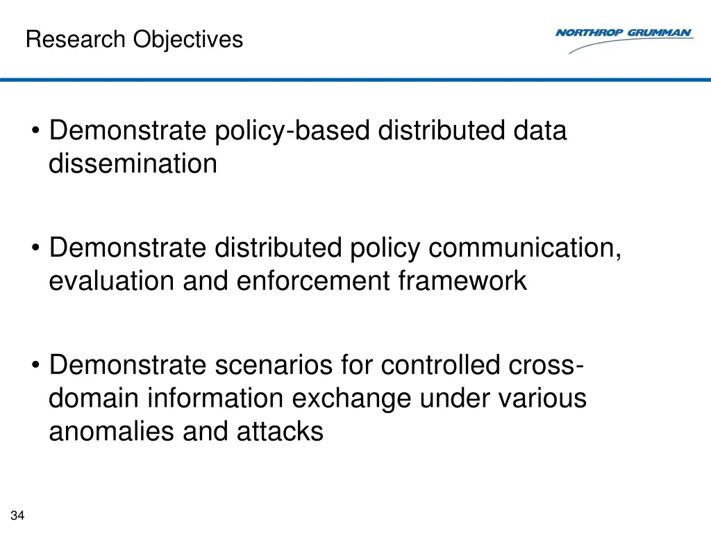 research objectives