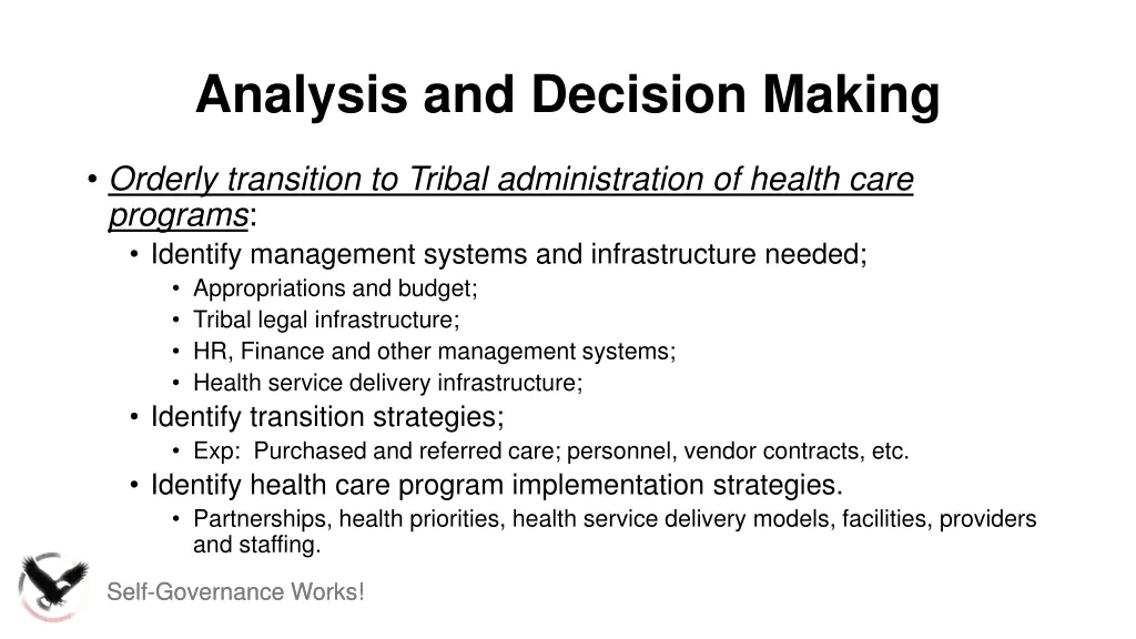 analysis and decision making 2