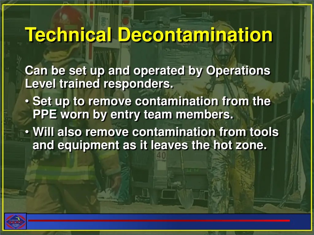 technical decontamination