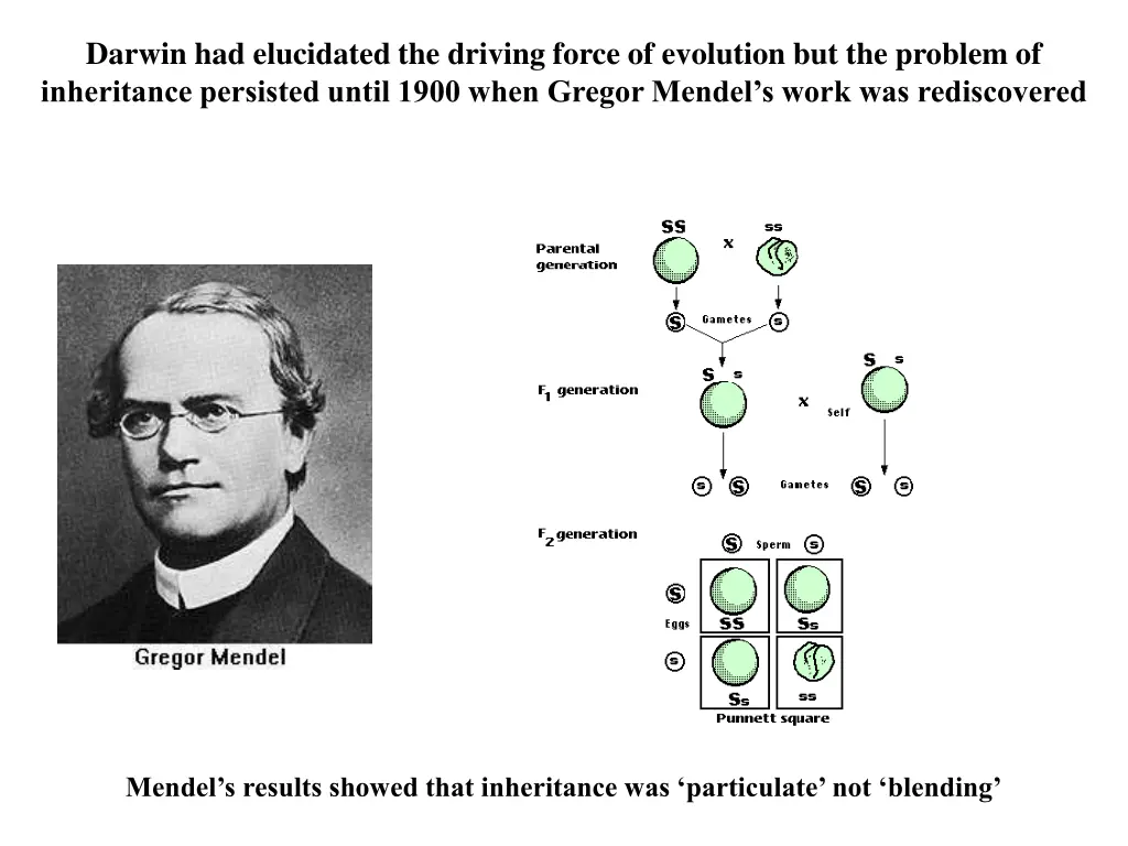 darwin had elucidated the driving force