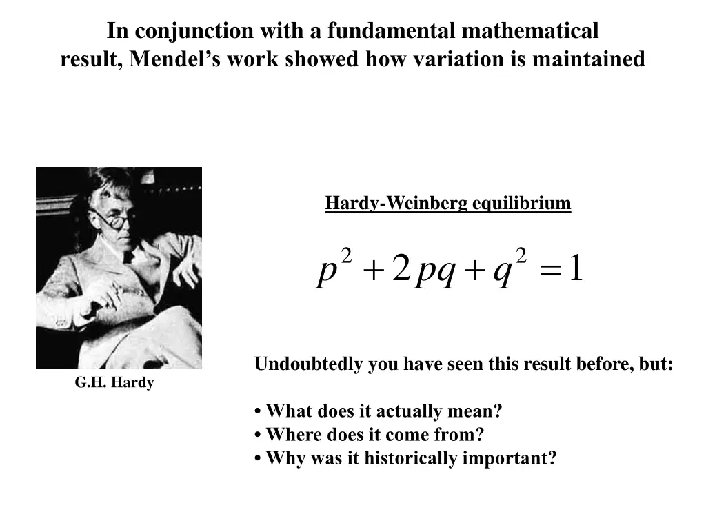 in conjunction with a fundamental mathematical