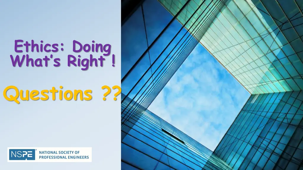 ethics doing what s right questions