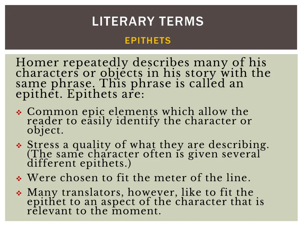 literary terms 6