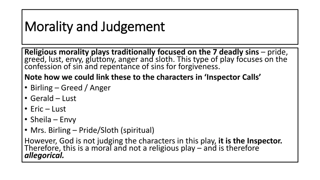 morality and judgement morality and judgement