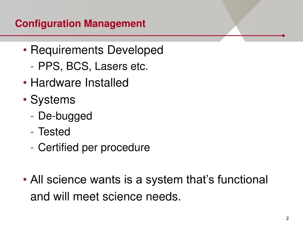 configuration management 1