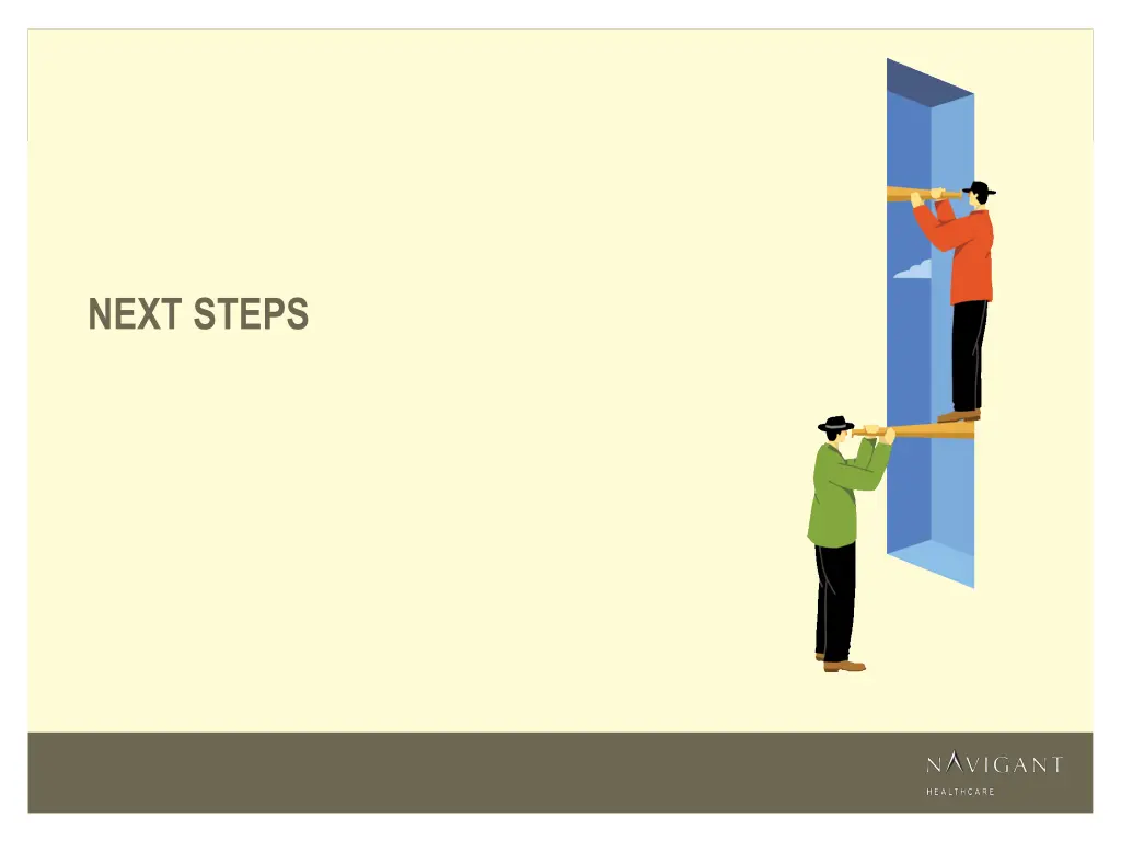 next steps
