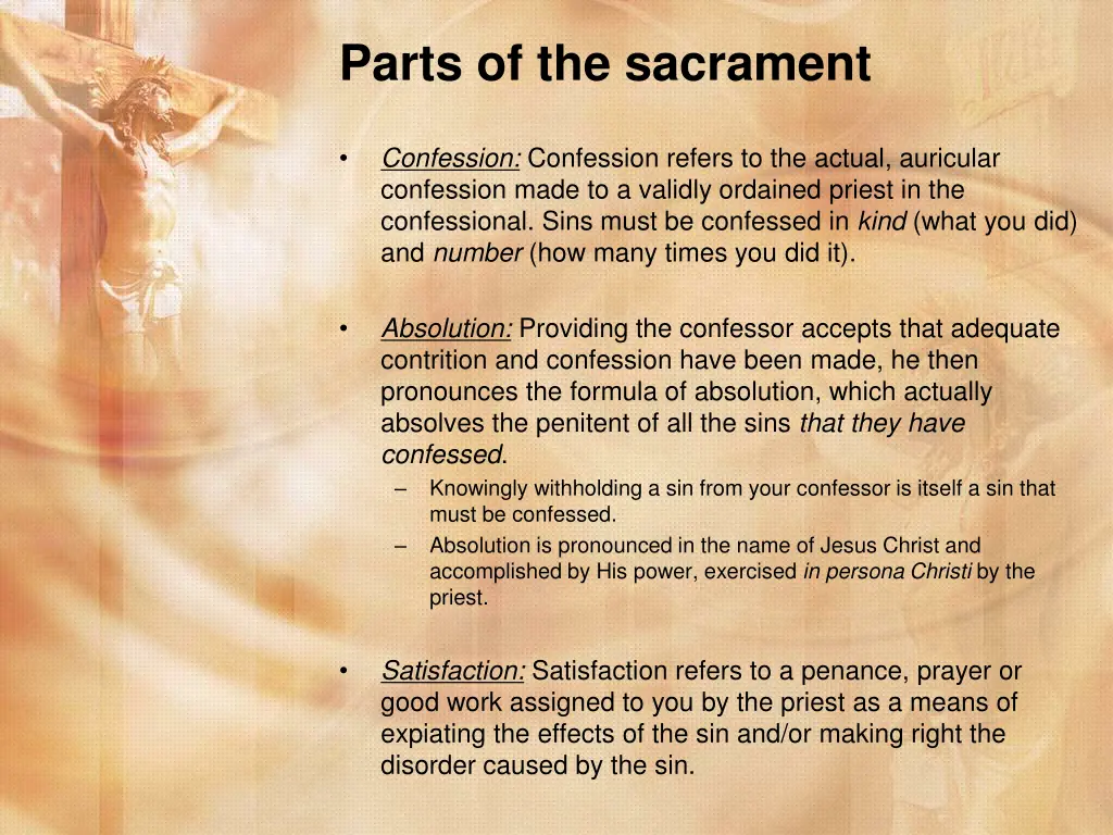 parts of the sacrament 1