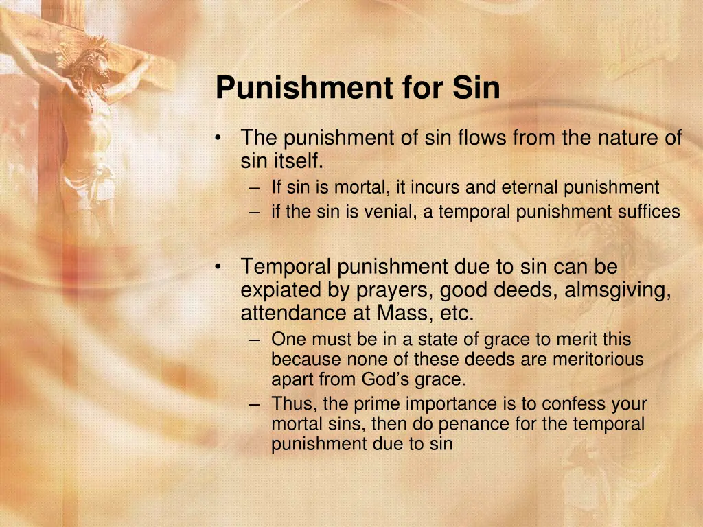 punishment for sin