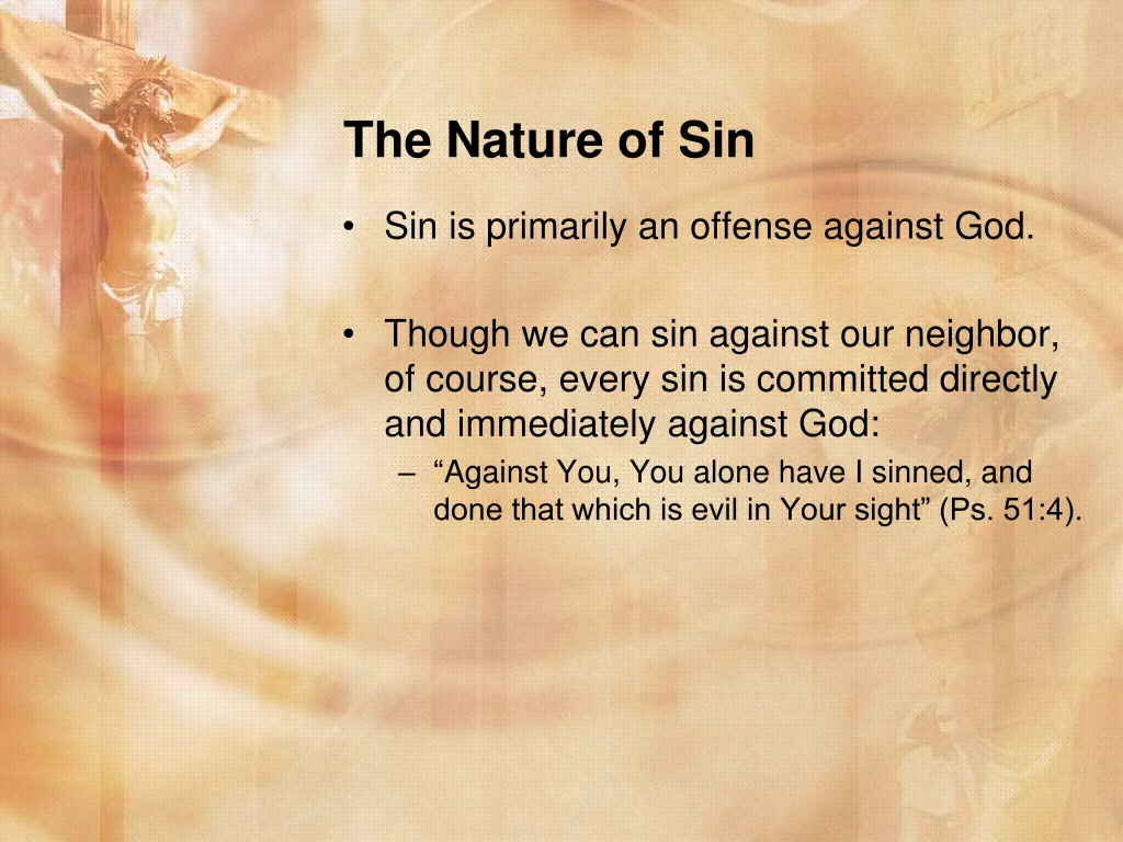 the nature of sin 1