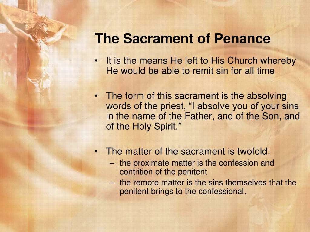 the sacrament of penance