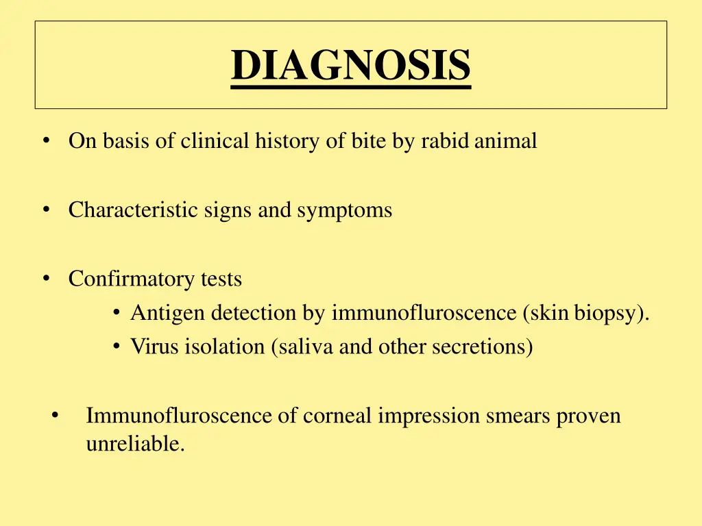 diagnosis