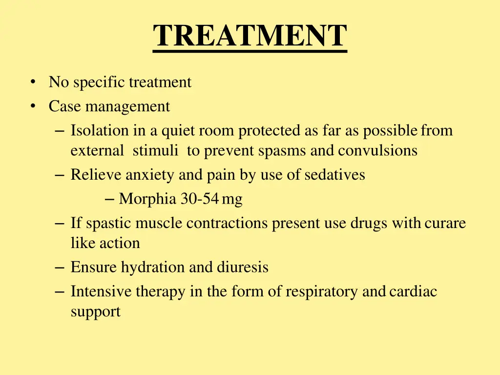 treatment