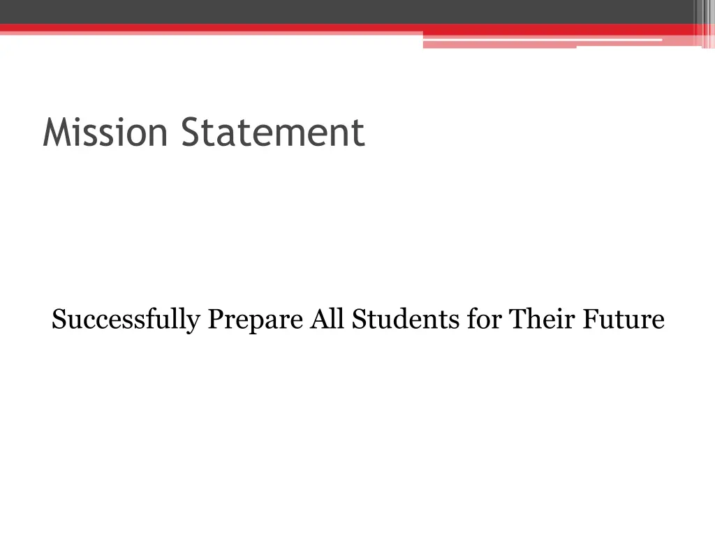 mission statement