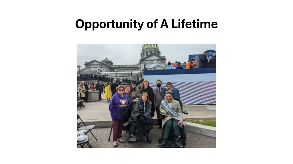 opportunity of a lifetime