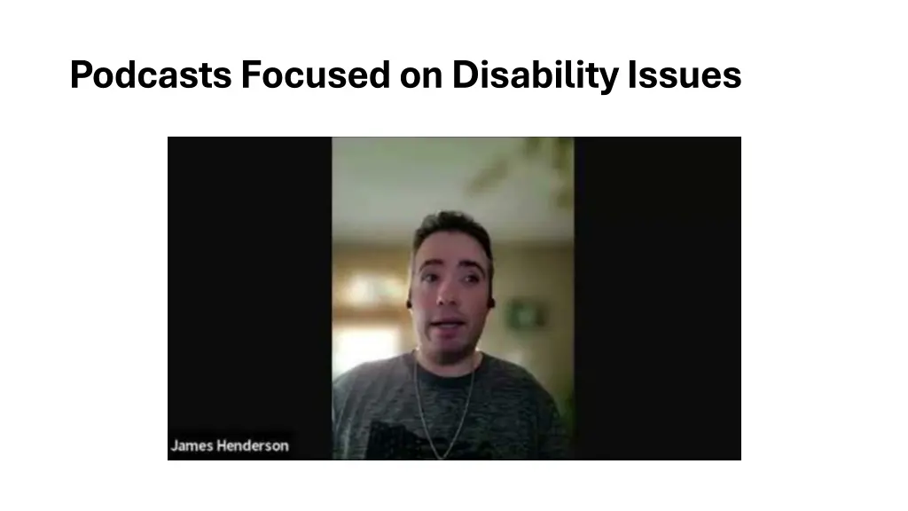 podcasts focused on disability issues