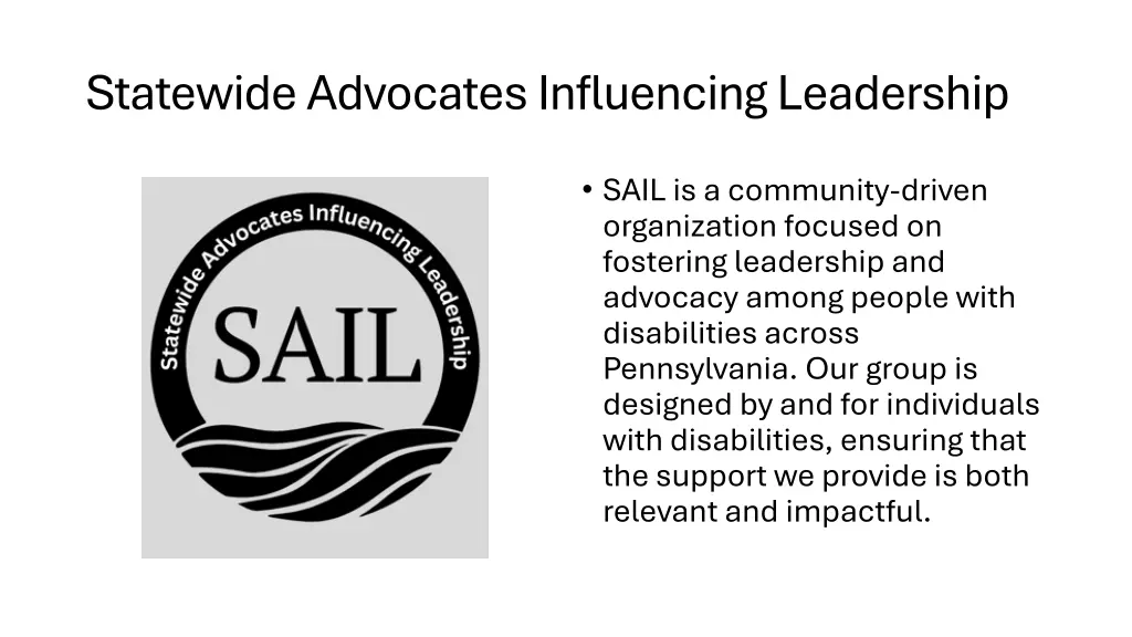 statewide advocates influencing leadership