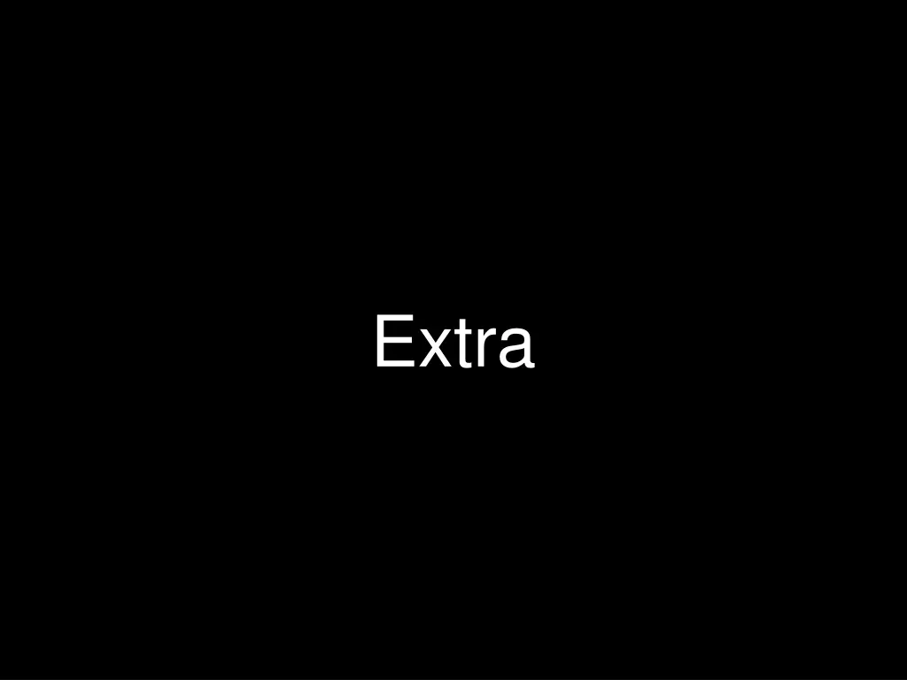 extra