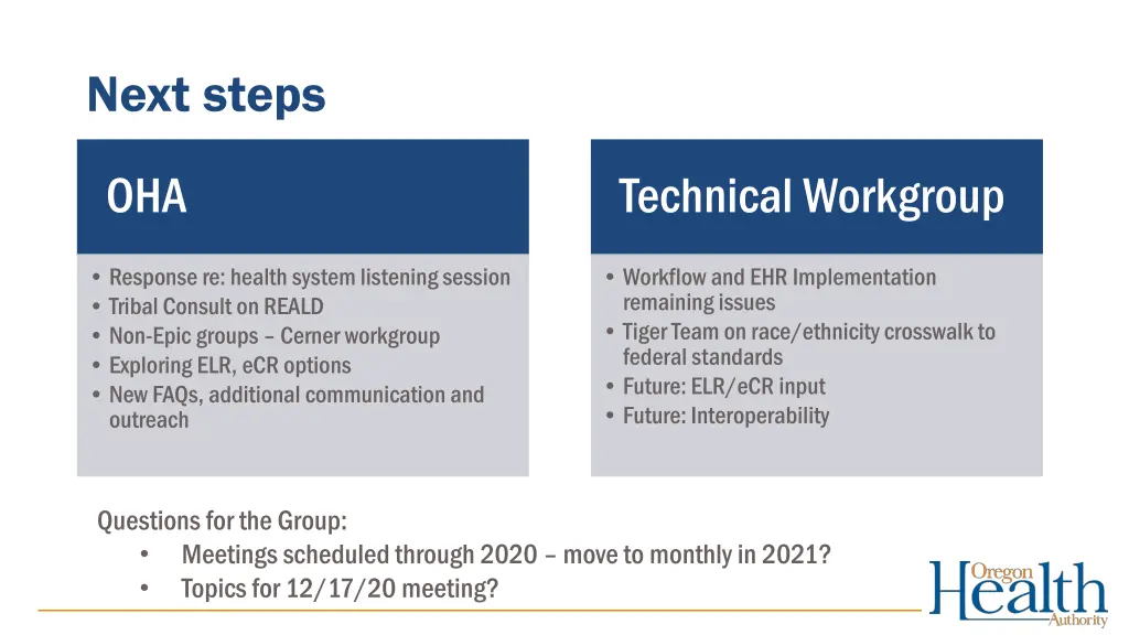 next steps 1