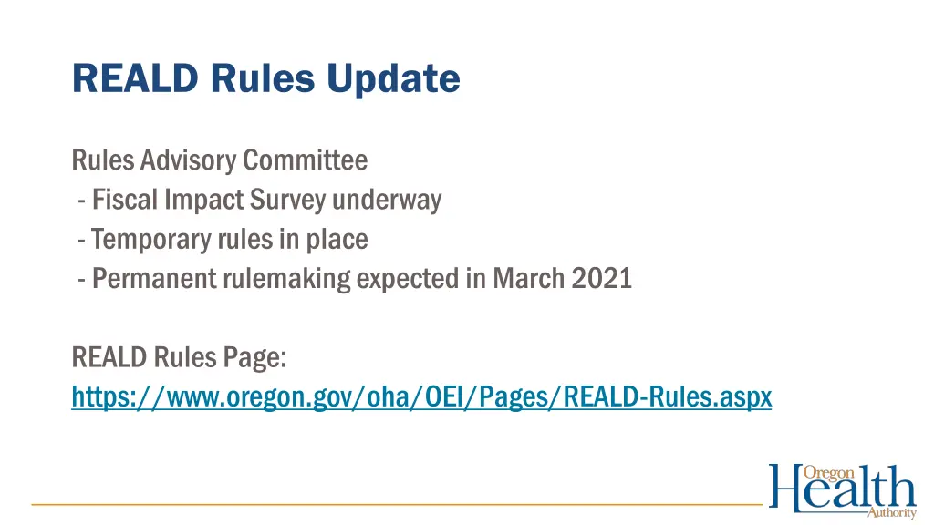 reald rules update