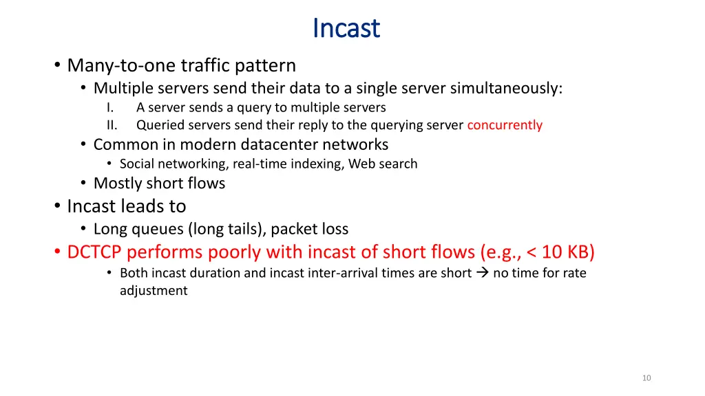 incast incast 1