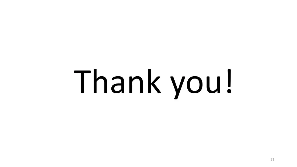 thank you