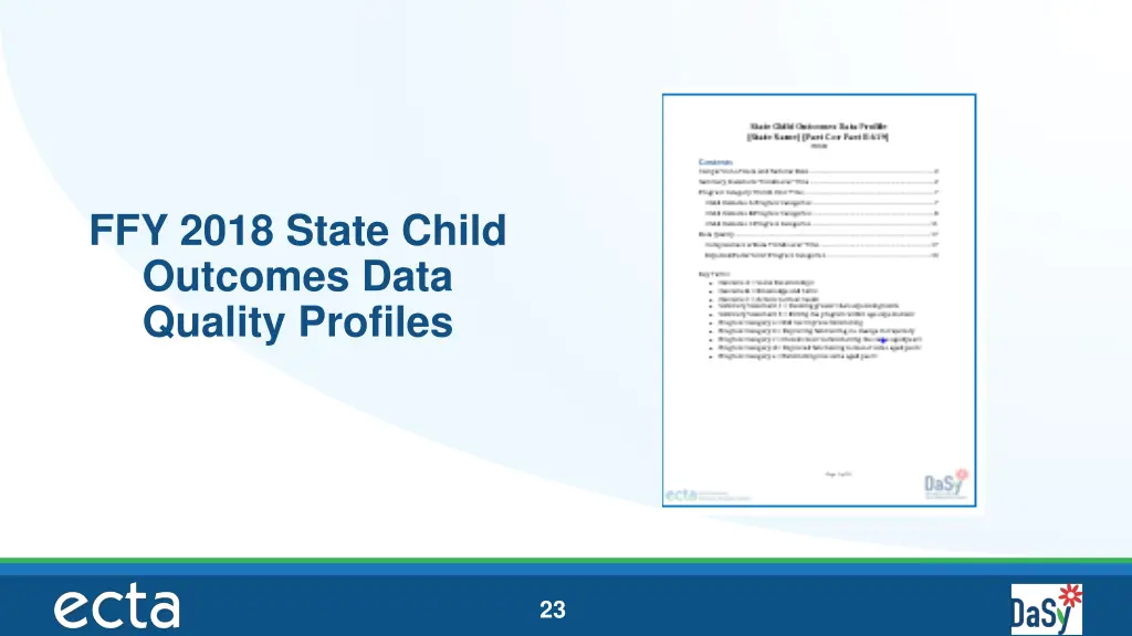 ffy 2018 state child outcomes data quality