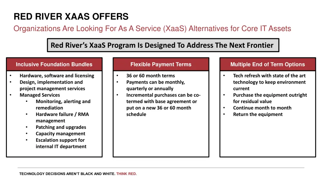red river xaas offers organizations are looking 1