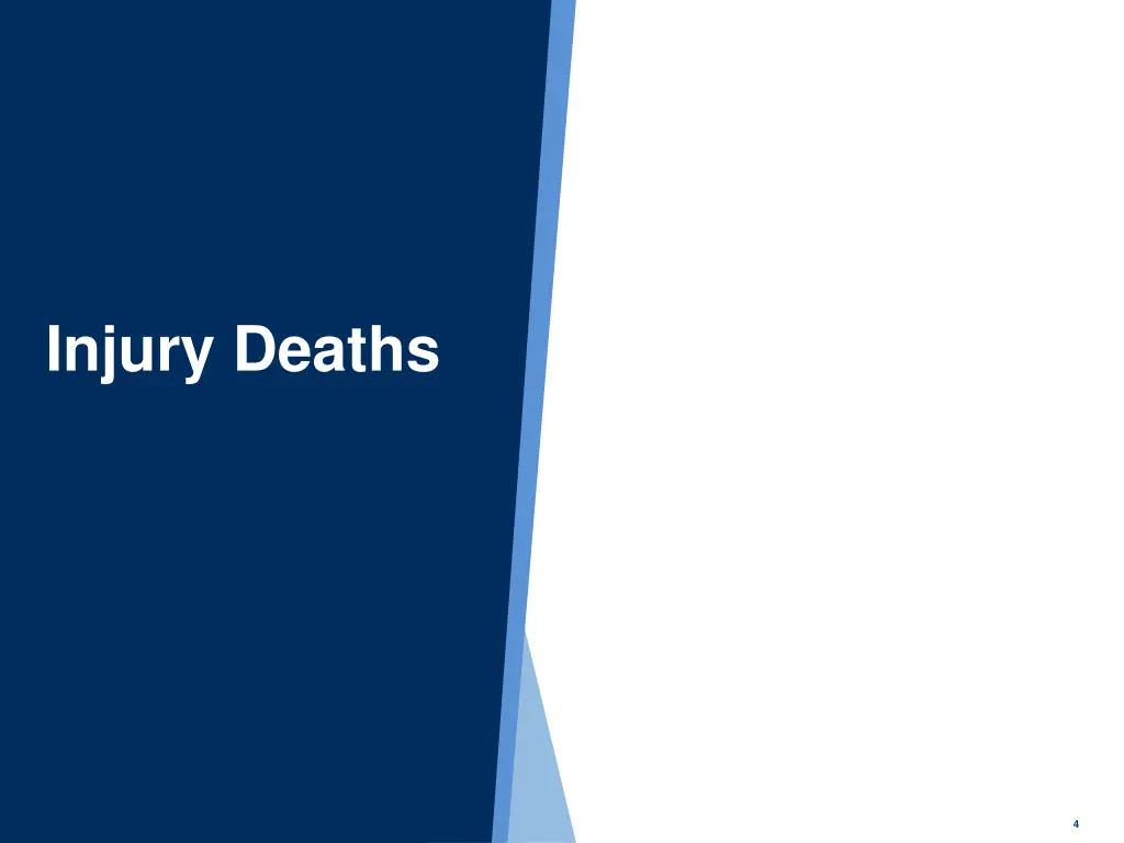 injury deaths