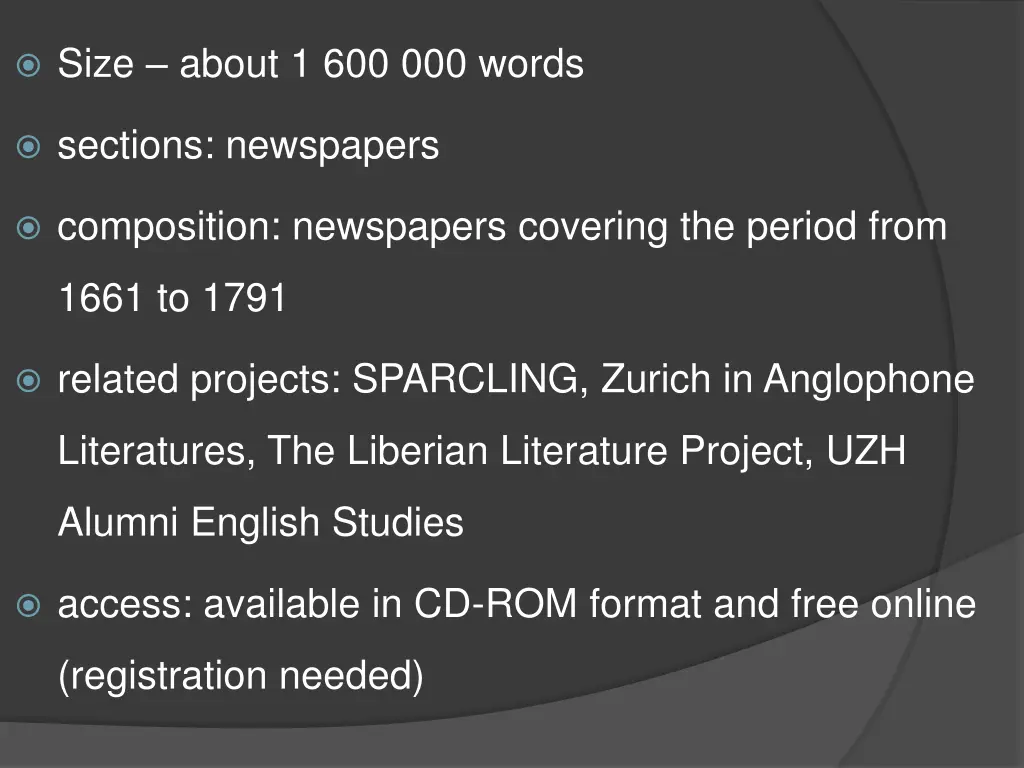 size about 1 600 000 words
