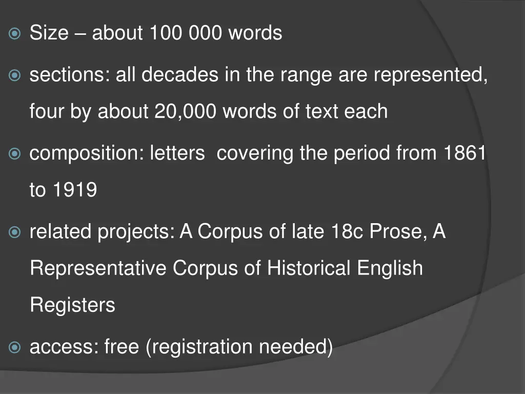 size about 100 000 words